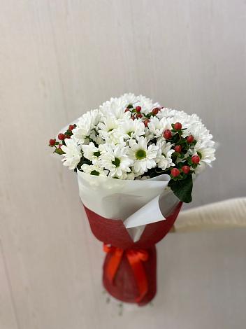 Букет цветов из: Хризантемы в Чехов-2
